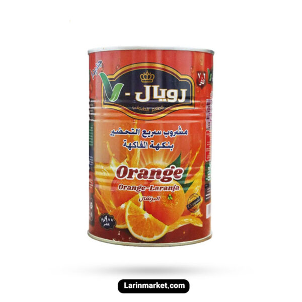 پودر شربت پرتقال رویال قوطی 900 گرمی Royal