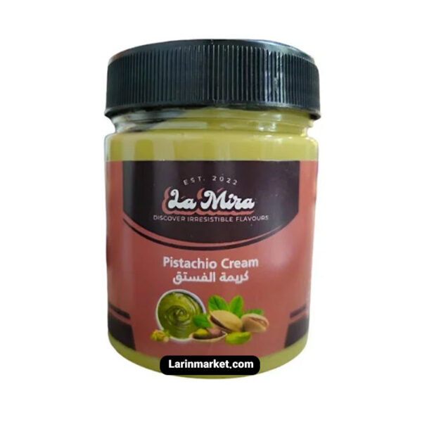 کره پسته لامیرا La Mira شیشه 200 گرمی