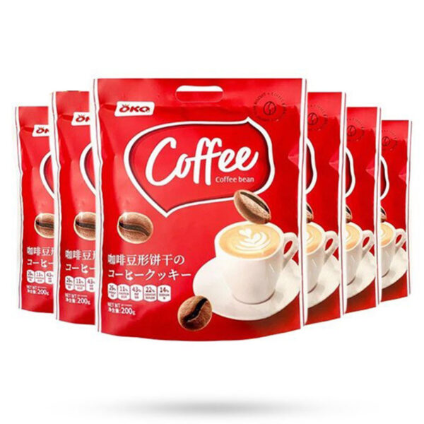 بیسکویت قهوه کافی اُکو OKO Coffee پاکتی 200 گرمی