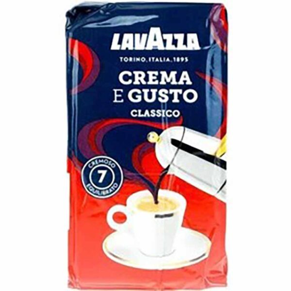 قهوه لاوازا کرما گوستو آسیاب شده ۲۵۰ گرمی - LAVAZZA